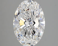 Diamond Lab Grown Oval 3.00ct VVS2