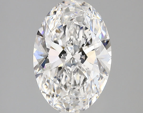 Diamond Lab Grown Oval 3.12ct VVS2