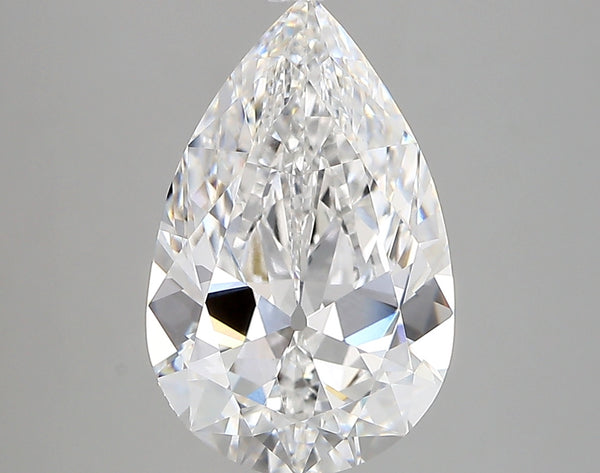Diamond Lab Grown Pear 3.60ct VVS2