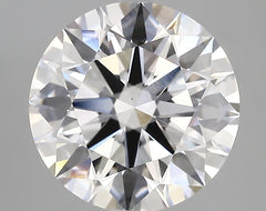 Diamond Lab Grown Round 3.45ct VS1