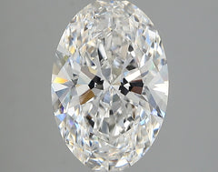 Diamond Lab Grown Oval 2.82ct VVS2