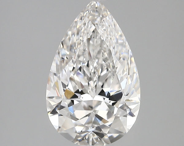Diamond Lab Grown Pear 3.06ct VVS2