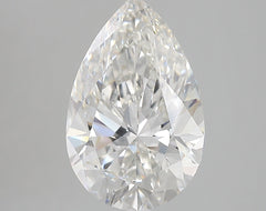 Diamond Lab Grown Pear 4.28ct VS1