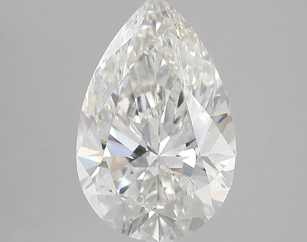 Diamond Lab Grown Pear 4.28ct VS1
