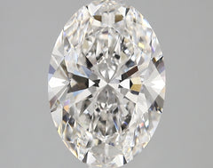 Diamond Lab Grown Oval 3.40ct VS1