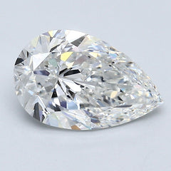 Diamond Pear 2.01ct SI1