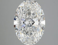 Diamond Lab Grown Oval 3.47ct VVS2