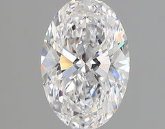 Diamond Lab Grown Oval 1.31ct VVS2