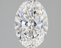 Diamond Lab Grown Oval 3.00ct VVS2