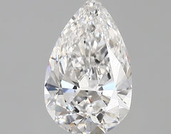 Diamond Lab Grown Pear 1.64ct VVS1