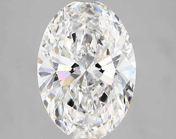 Diamond Lab Grown Oval 3.16ct VS2
