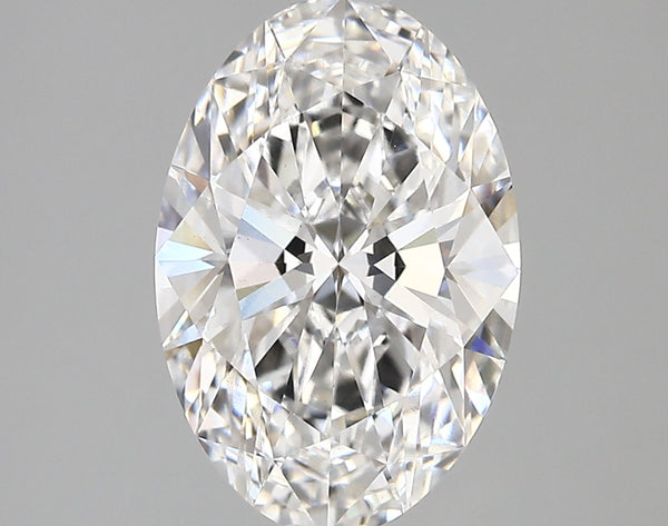 Diamond Lab Grown Oval 3.17ct VVS2