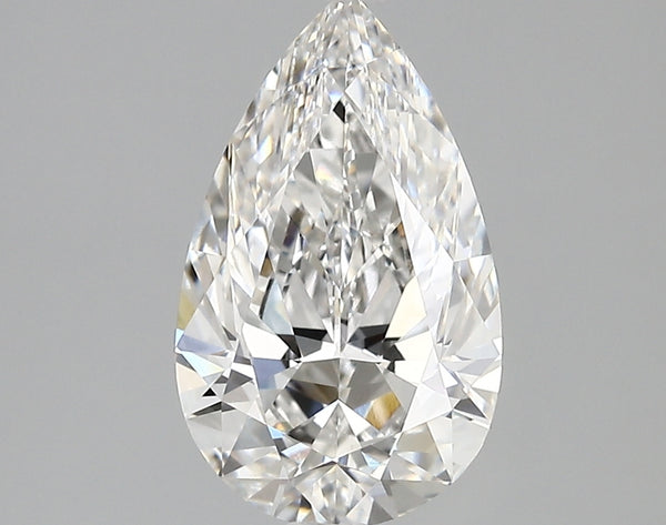 Diamond Lab Grown Pear 2.35ct VVS2