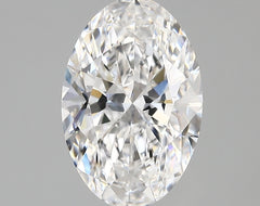 Diamond Lab Grown Oval 2.55ct VVS2
