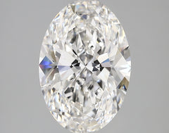 Diamond Lab Grown Oval 3.76ct VVS2