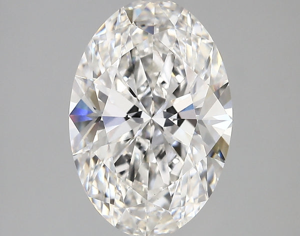 Diamond Lab Grown Oval 3.76ct VVS2