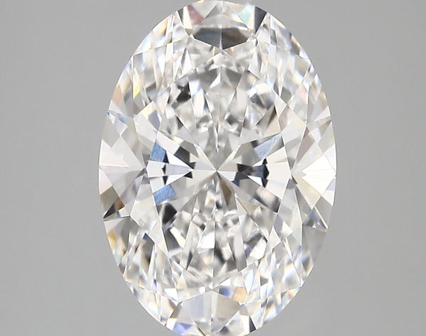 Diamond Lab Grown Oval 3.65ct VS1