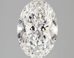 Diamond Lab Grown Oval 3.09ct VS1