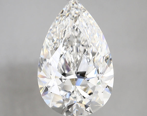 Diamond Lab Grown Pear 4.07ct VVS2