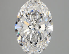 Diamond Lab Grown Oval 3.00ct VVS2