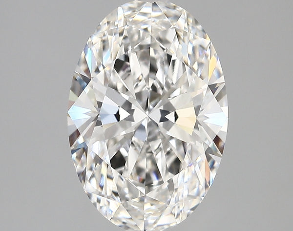 Diamond Lab Grown Oval 3.10ct VVS2