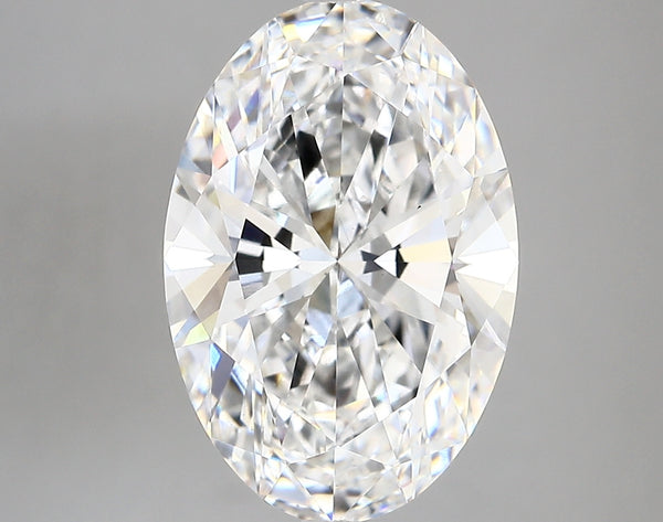 Diamond Lab Grown Oval 5.13ct VS1