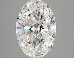 Diamond Lab Grown Oval 3.01ct VVS2