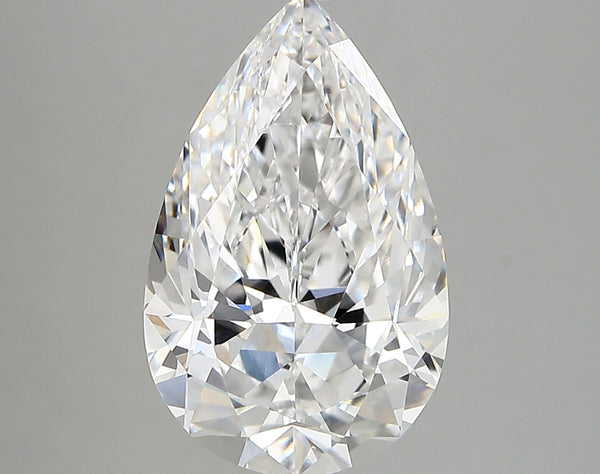 Diamond Lab Grown Pear 4.04ct VVS2