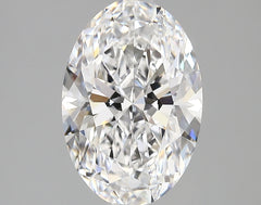 Diamond Lab Grown Oval 3.11ct VVS2