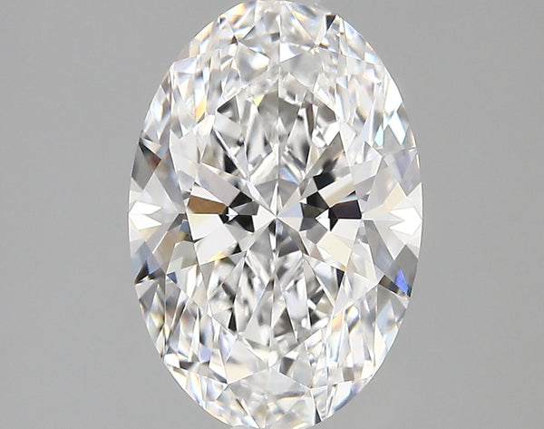 Diamond Lab Grown Oval 3.11ct VVS2