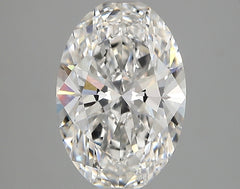 Diamond Lab Grown Oval 2.54ct VVS2