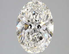 Diamond Lab Grown Oval 3.48ct VVS2