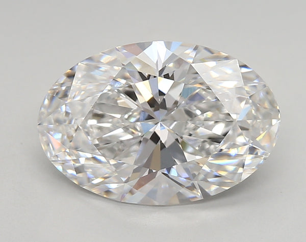 Diamond Lab Grown Oval 3.65ct VVS2