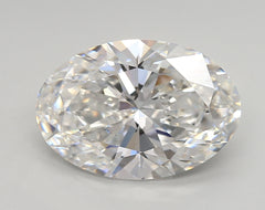 Diamond Lab Grown Oval 3.73ct VVS2