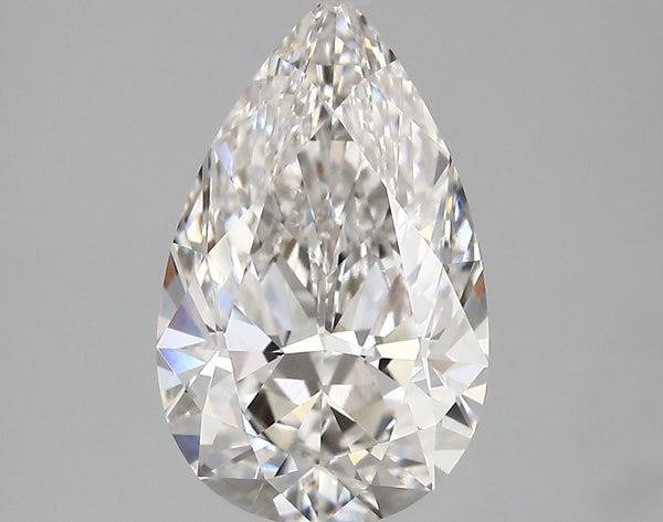 Diamond Lab Grown Pear 3.25ct VVS2