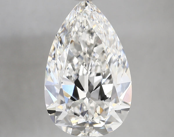 Diamond Lab Grown Pear 5.12ct VVS2