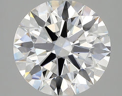 Diamond Lab Grown Round 3.21ct VS1