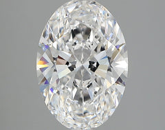 Diamond Lab Grown Oval 2.72ct VVS2