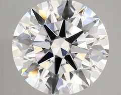 Diamond Lab Grown Round 5.09ct VVS2