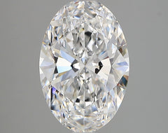 Diamond Lab Grown Oval 3.00ct VVS2