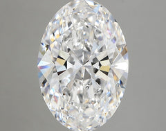 Diamond Lab Grown Oval 5.13ct VS1