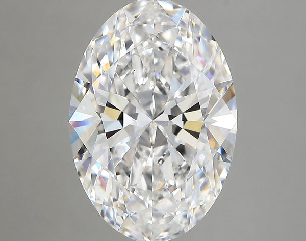 Diamond Lab Grown Oval 5.13ct VS1