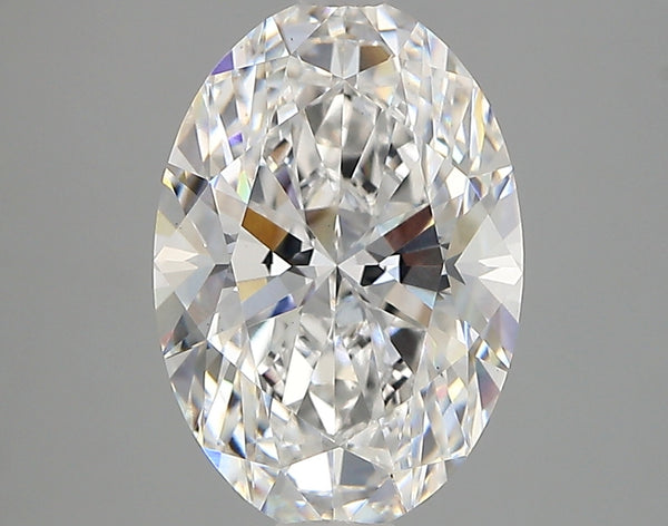Diamond Lab Grown Oval 3.05ct VS1