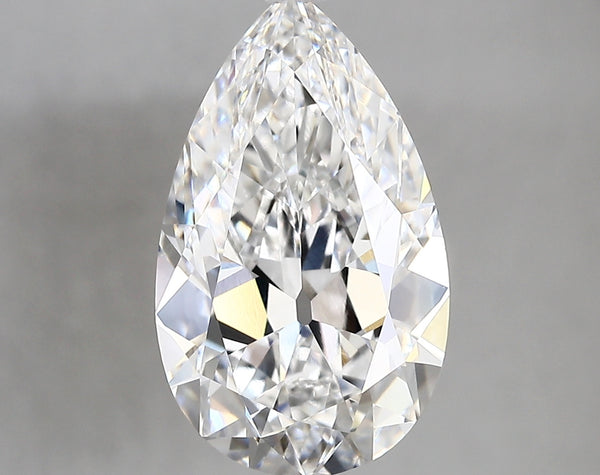 Diamond Lab Grown Pear 4.21ct VVS1
