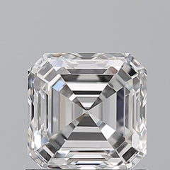 Diamond ASSCHER 1.08ct VVS2