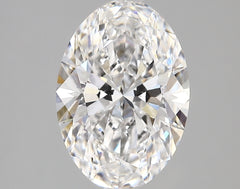 Diamond Lab Grown Oval 3.19ct VVS2