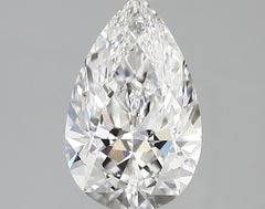 Diamond Lab Grown Pear 2.10ct VVS2