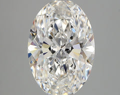 Diamond Lab Grown Oval 3.01ct VVS2