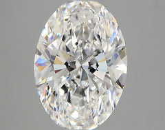 Diamond Lab Grown Oval 3.08ct VVS2