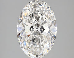 Diamond Lab Grown Oval 3.77ct VVS2